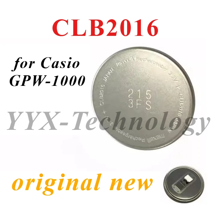 

Оригинальная новая солнечная зарядная батарея CLB2016 CLB 2016, 3,7 В для Casio GPW-1000