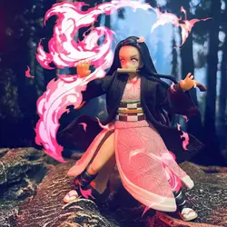 Demon Slayer Anime Kamado Nezuko Shf New Windbreaker Cloth Coat Handmade Clothes Is Suitable for 1/12 Size Movable Humanoid Toys