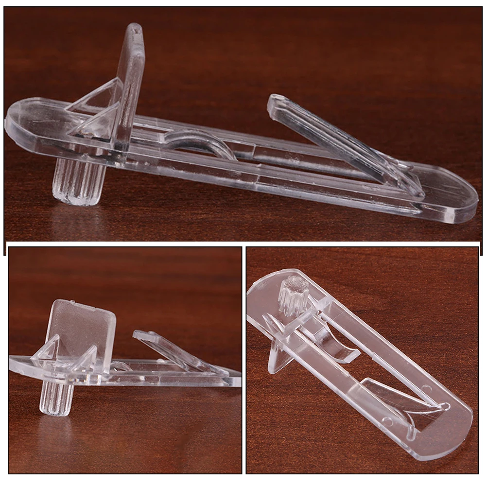 

10 Pcs Holders Shelves Kitchen Cabinets Shelf Support Pins Plastic Locking Pegs