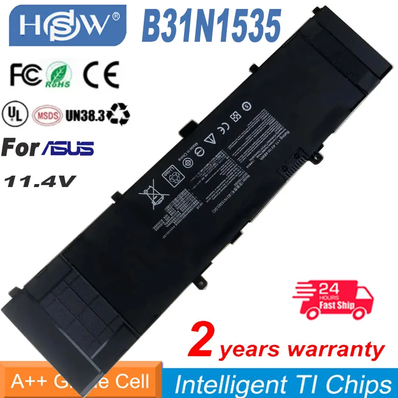 48Wh B31N1535 Battery For Asus Zenbook UX310 UX310UA UX310UA-FB035T UX310UQ UX410UA UX410UQ