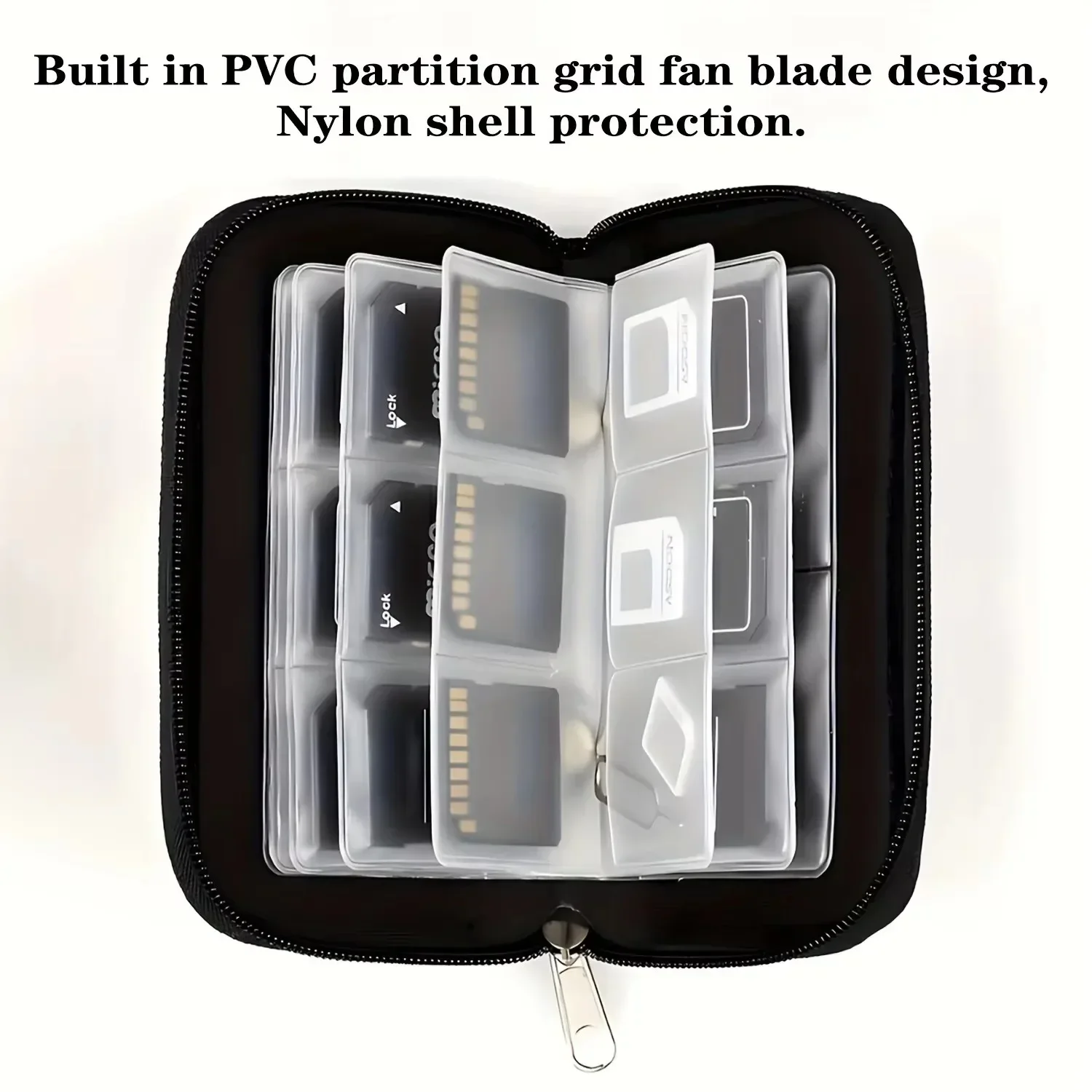 

22 Slots Memory Card Collect Bag Camera Memory Card Case Holder Bag for CF/SD/Micro SD/SDHC/MS/DS Gameing SD Card Collection Box