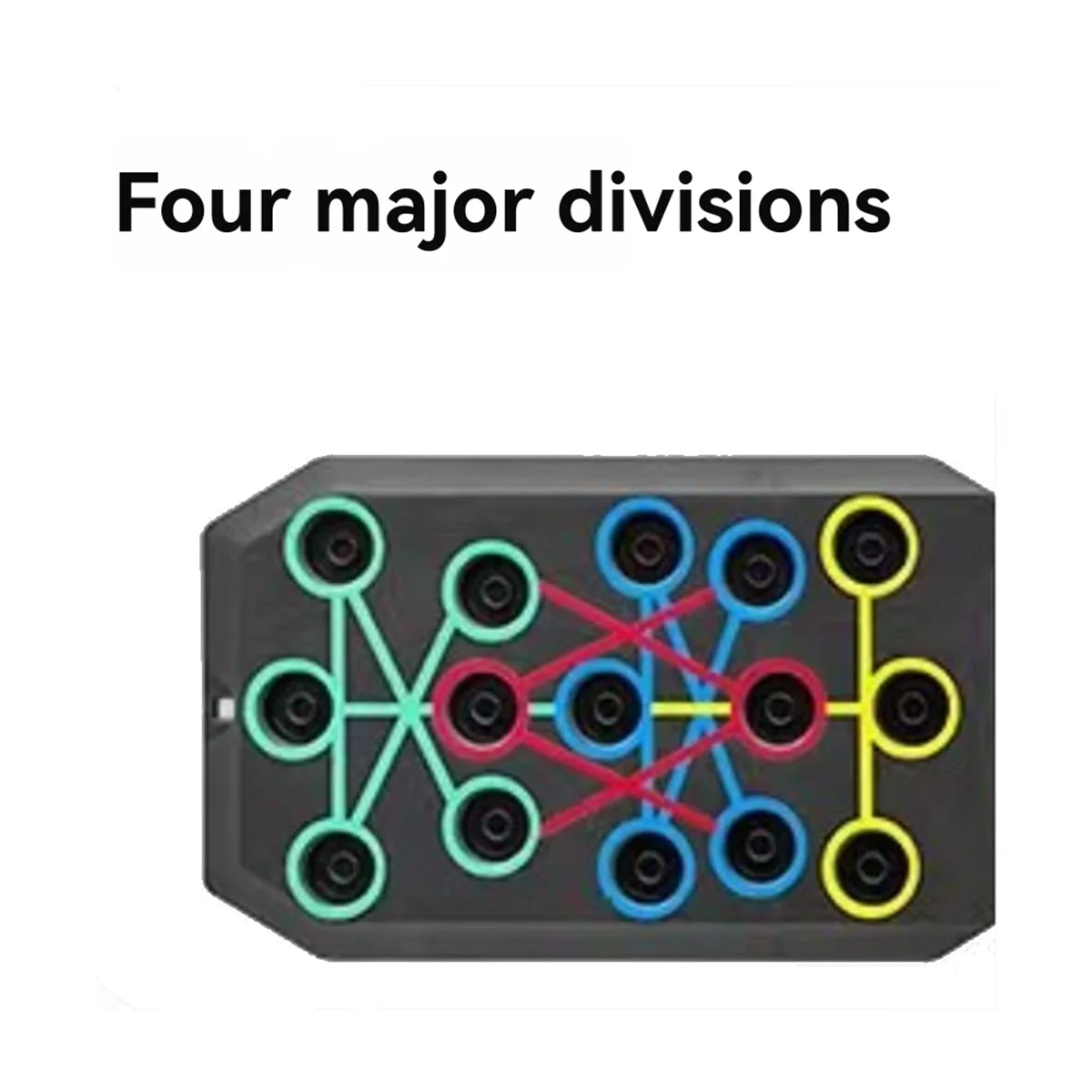 مجموعة لوحة رفع محمولة متعددة الوظائف AA74 مع مقبض معدات اللياقة البدنية لمعدات تدريب الصدر والذراع