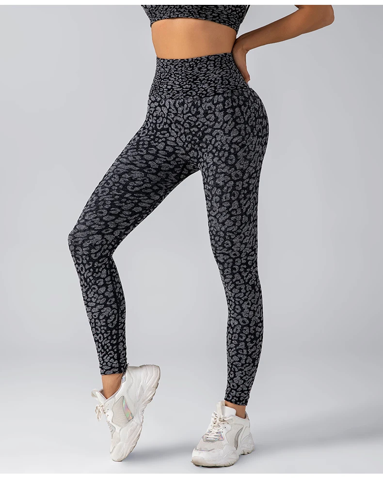 CZGUKE Leggings da yoga senza cuciture da donna, controllo della pancia, vita alta, morbidi, elastici, traspiranti, scrunch, sollevamento del sedere, pantaloni da allenamento per palestra