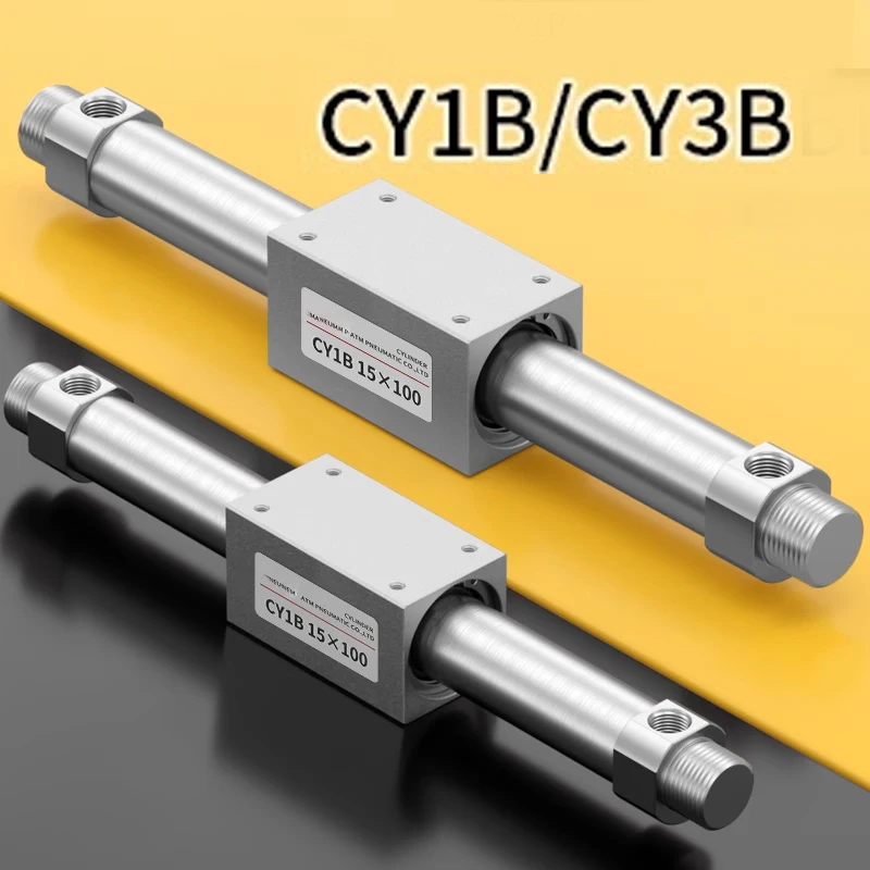 

CY1B10-100-150-200-250-300-400-500 Бесштоковый цилиндр CY1B/CY3B Бесштоковый цилиндр с магнитной связью