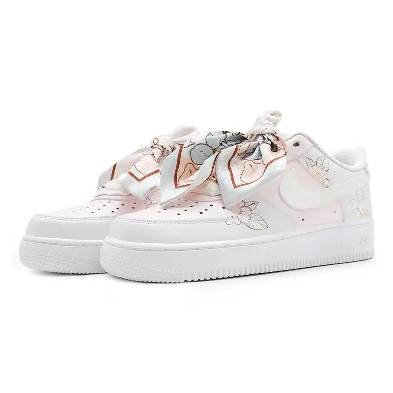 【تخصيص】أحذية Nike Air Force 1 للتزلج أحذية رياضية نسائية DD8959-100