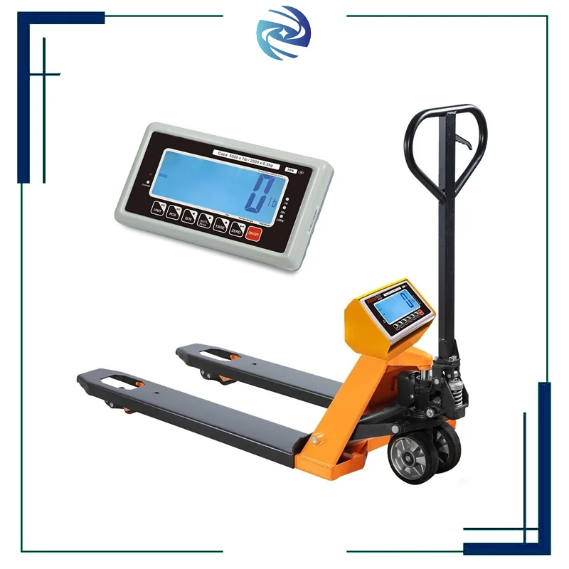 

Original Factory CE PU Wheel 3 Ton Capacity Premium Warehouse Truck Pallet Jack With Scale Built-in Scale System