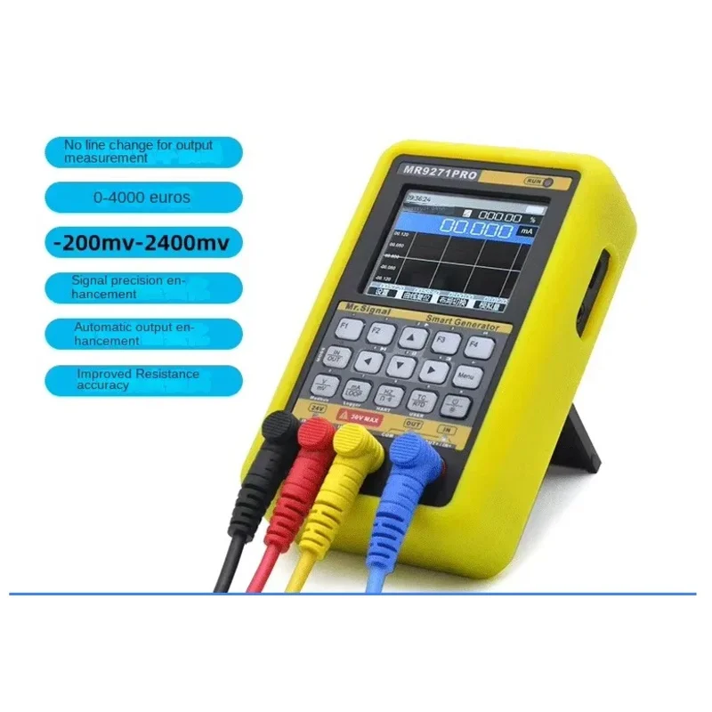 2024 English Version Lan Yi MR9271PRO Signal Generator 4-20MA Analog Hart Communicator Millivolt Modbus Debugging