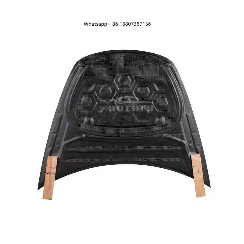 

For Model 3 Engine Hood Car Exterior Accessories High-quality Engine Hood V-shaped Dry Carbon Fiber