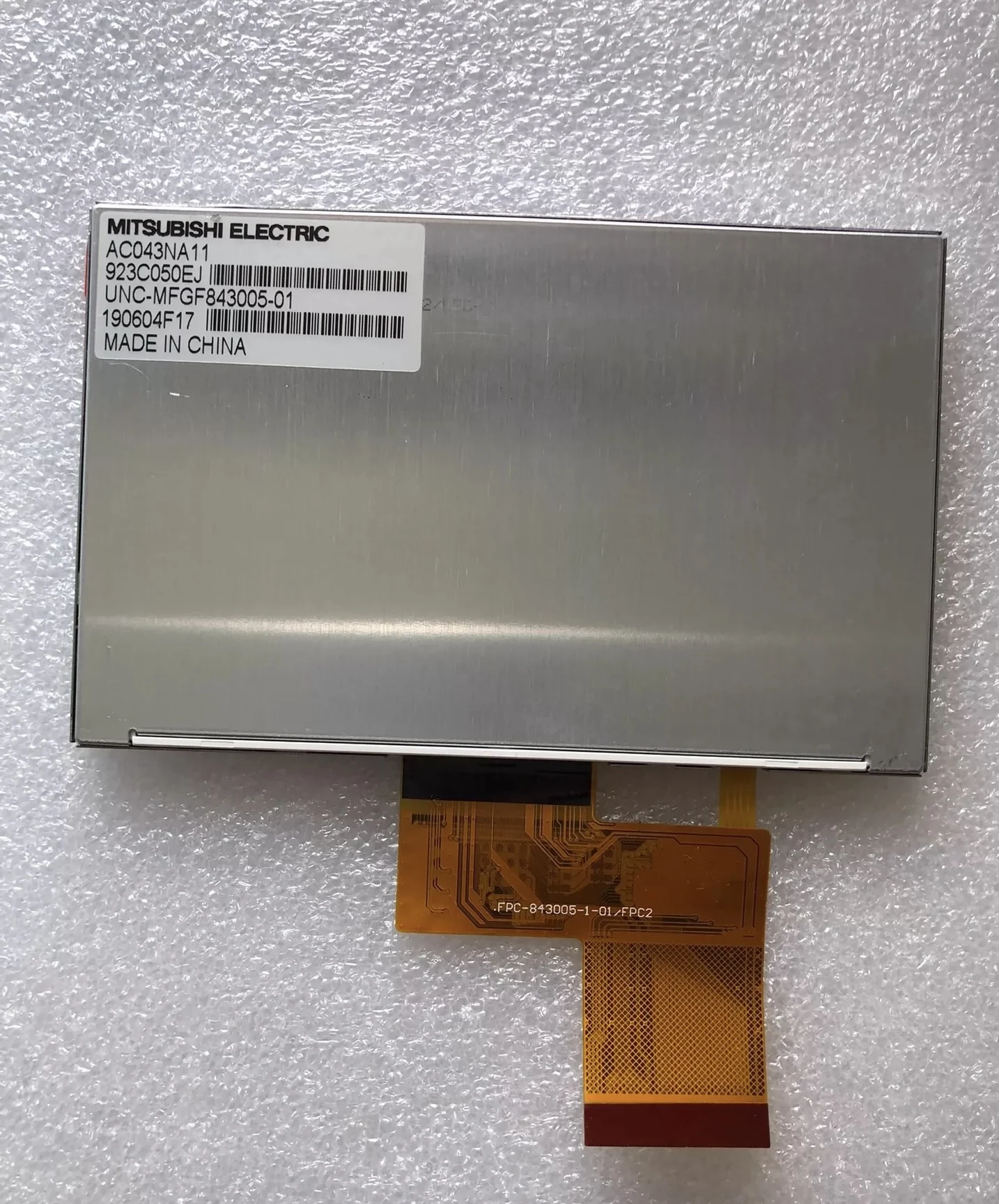 Neuer original 4,3 Zoll Bildschirm mit hoher Helligkeit ac043na11 LCD-Bildschirm