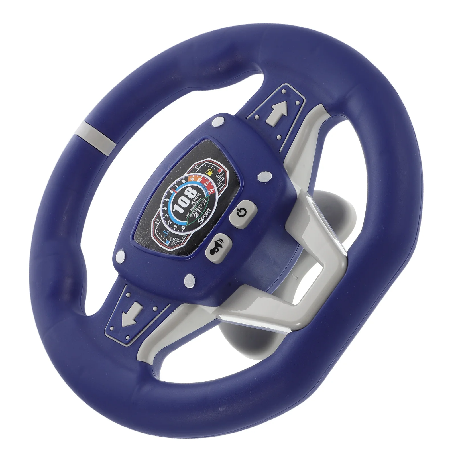 

1pcs Simulation Steering Wheel Kids Interactive Driving Controller With Sound Light Pretend Play Game Car Driving Simulator For