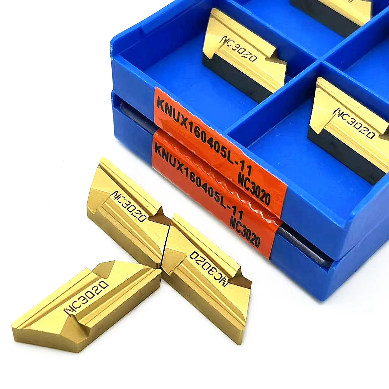 أداة خراطة معدنية KNUX160405R NC3020 أصلية KNUX160405L أداة قطع معالجة الصلب الاحترافية عالية الجودة