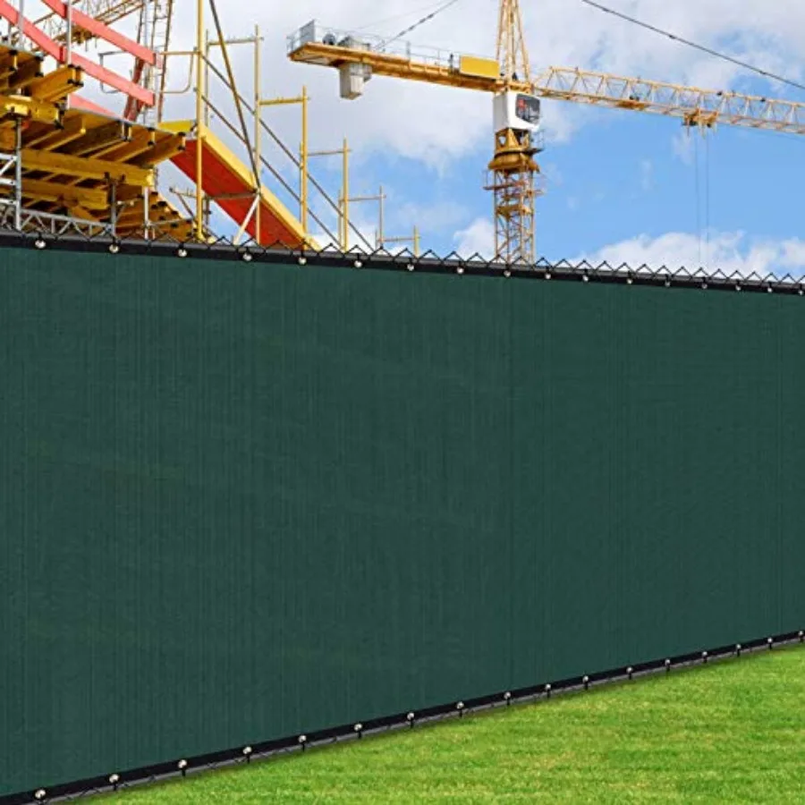 

iCover Privacy Screen Fence, Outdoor Fencing Panels, Garden Windscreen Mesh Shade Sail Net Barrier, Include Reinforced Bindings