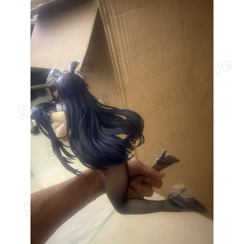 AY NSFW Wysokiej Jakości Sawara Ayaka 1/4 Bunny Ver Sexy Girl Anime Figurki PVC Kolekcjonerska Lalka Model Zabawki Prezent Figurka