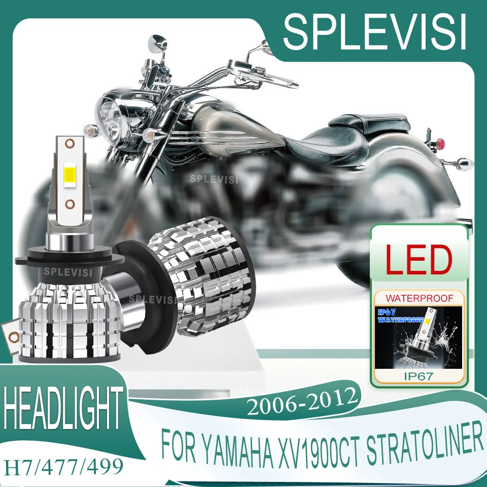 

Easy-Install Clear Vision in Bad Weather Motorcycle Headlight For Yamaha XV1900CT Stratoliner 2006 2007 2008 2009 2010 2011 2012