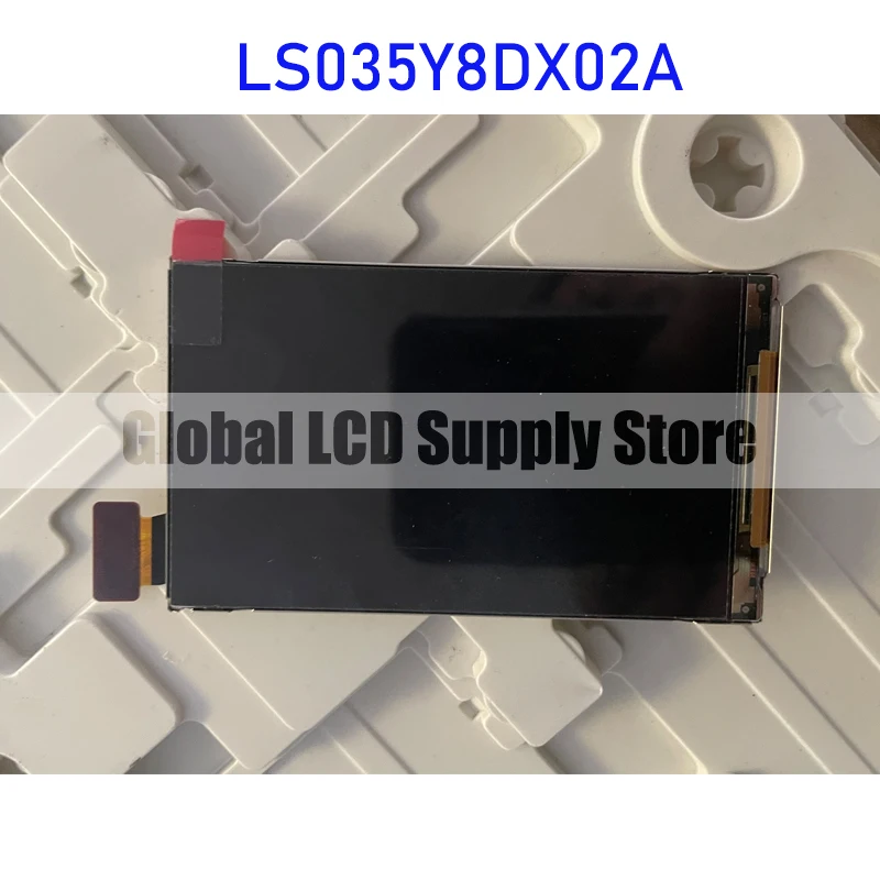 LS035Y8DX02A 3.5 Inch LCD Display Screen Panel Original for Sharp 50 Pins Connector Brand New Fully Tested