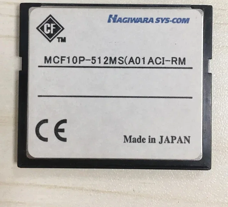 512MB CF card 512M MCF10P-512MS industrial control CNC machining center