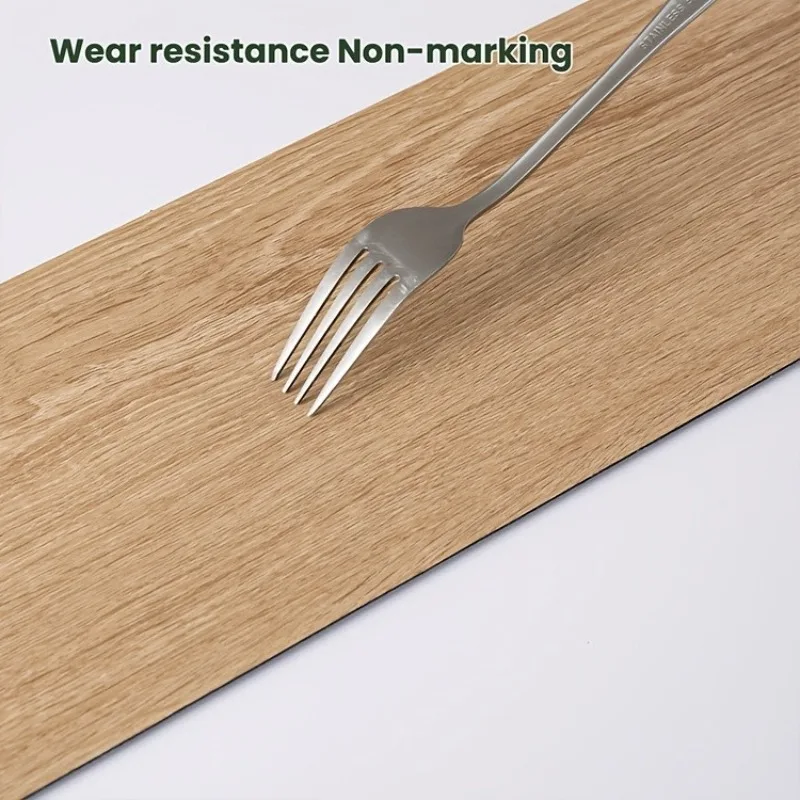 45x15CM Imitation Wood Grain Self-adhesive Floor Sticker Living Room Bedroom Home Decorstion Waterproof Peel and Stick Flooring