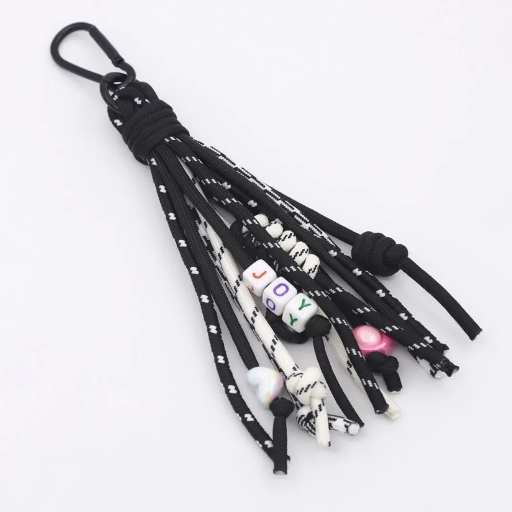 Bohemian Style Colorful Braided Bag Charms Keychain for Purse Handbag Backpack Keychain Women Bag Pendant Handmade Jewelry - view 4