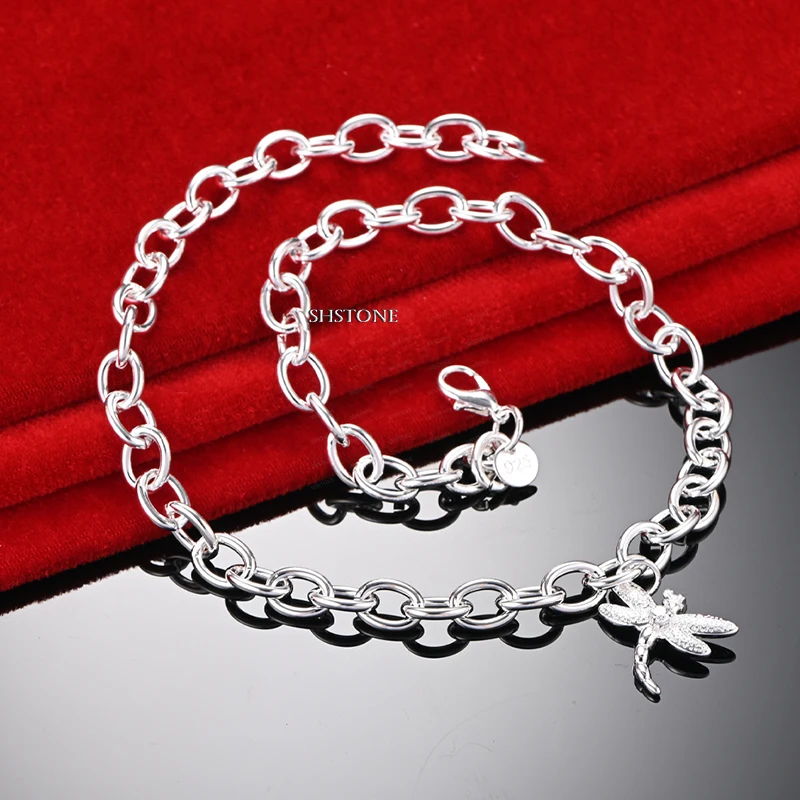925 Sterling Silver Necklaces Heart Lock Pendant Chain Necklace For Women Wedding Anniversaries Party Fashion Charm Jewelry