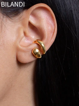 Bilandi moda kadın piercing kulak klipsi küpe 2022 yeni moda takı aksesuarları kulak manşet küpe kadınlar için hediyeler