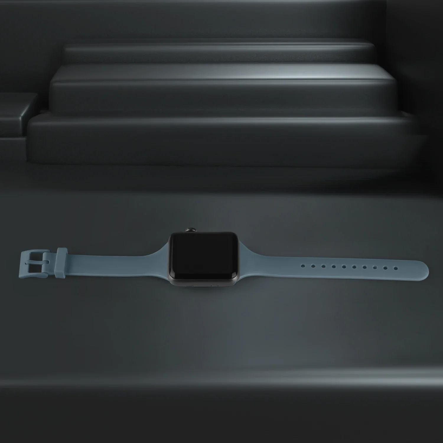 Bracelet de montre en silicone fin pour Apple Watch, 8, 7, 6, 5, 4, 3, SE, Bracelet Ultra, 49mm, 45mm, 41mm, 40mm, 44mm, 38mm, 42mm