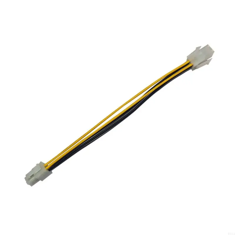 W91A ATX 4PIN (남성)에서 (여성) 어댑터 마더 보드 CPU 전원 확장 케이블 7.87in