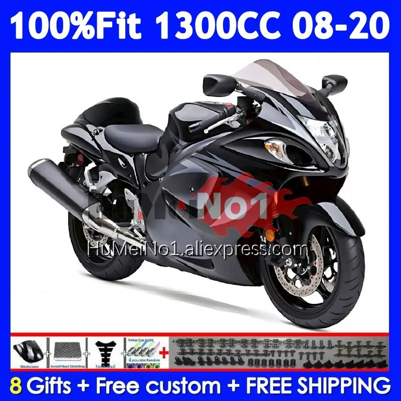 Fairing For SUZUKI Hayabusa GSXR-1300 GSXR 1300 128No.51 GSXR1300 08 Stock black 09 10 11 12 13 14 2015 2016 2017 2018 2019 2020