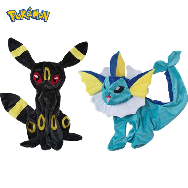

30CM Pokémon Umbreon Vaporeon Plush Toy Leather Case Cartoon Animal Comfortable Soft Doll Ornament Note: Only Leather Shells