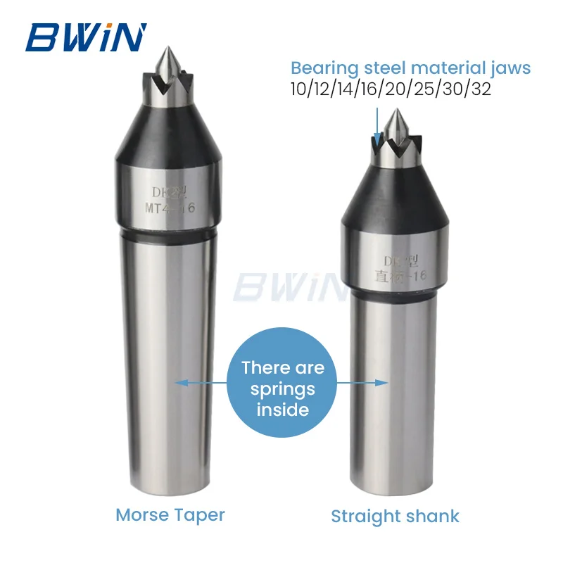 MT3 MT4 MT5 MT6 Lathe CNC Machine Tool Live Tooling Hydraulic Face Driver Center