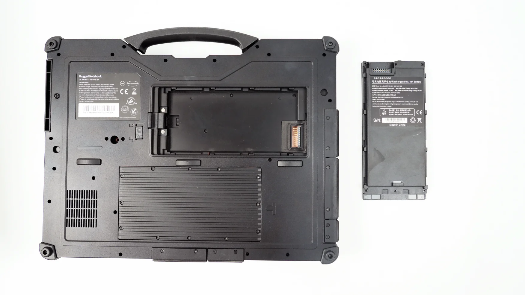 15.6Inch Enterprise Rugged Laptop Windows11 Industrial Notebook Waterproof Shockproof 12th Gen Intel i5-1235U