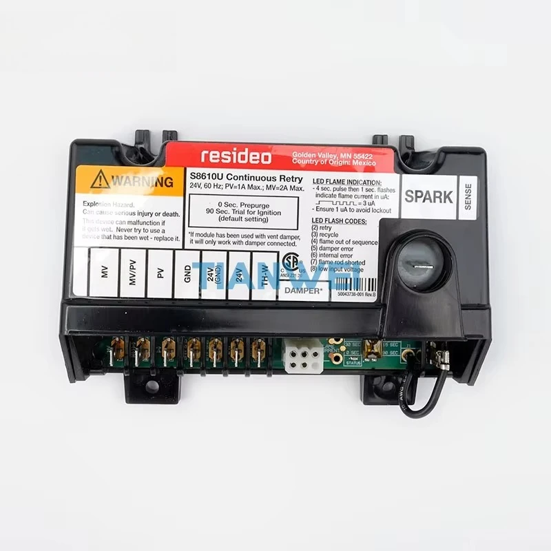 S8610U3009 100% New and Original Ignition Module Honeywell 24V 60Hz Universal Intermittent Pilot Ignition Module