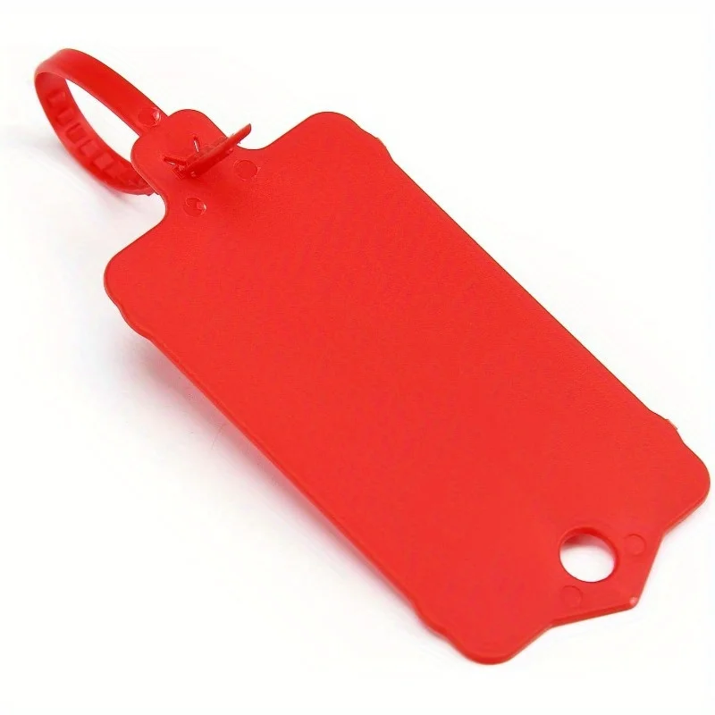 10/30 قطعة من العلامات البلاستيكية المقاومة للماء القابلة لإعادة الاستخدام - ملصقات معلقة قابلة للكتابة للمفاتيح والتخزين والتنظيم