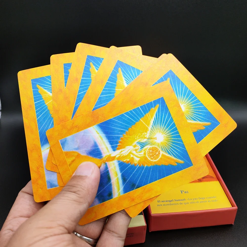 New Oracle Deck .Deck  Spanish Version Archangel Oracle Cards . Spanish Oracle Cards  Tarot Cards For Beginners. Tarot Deck.