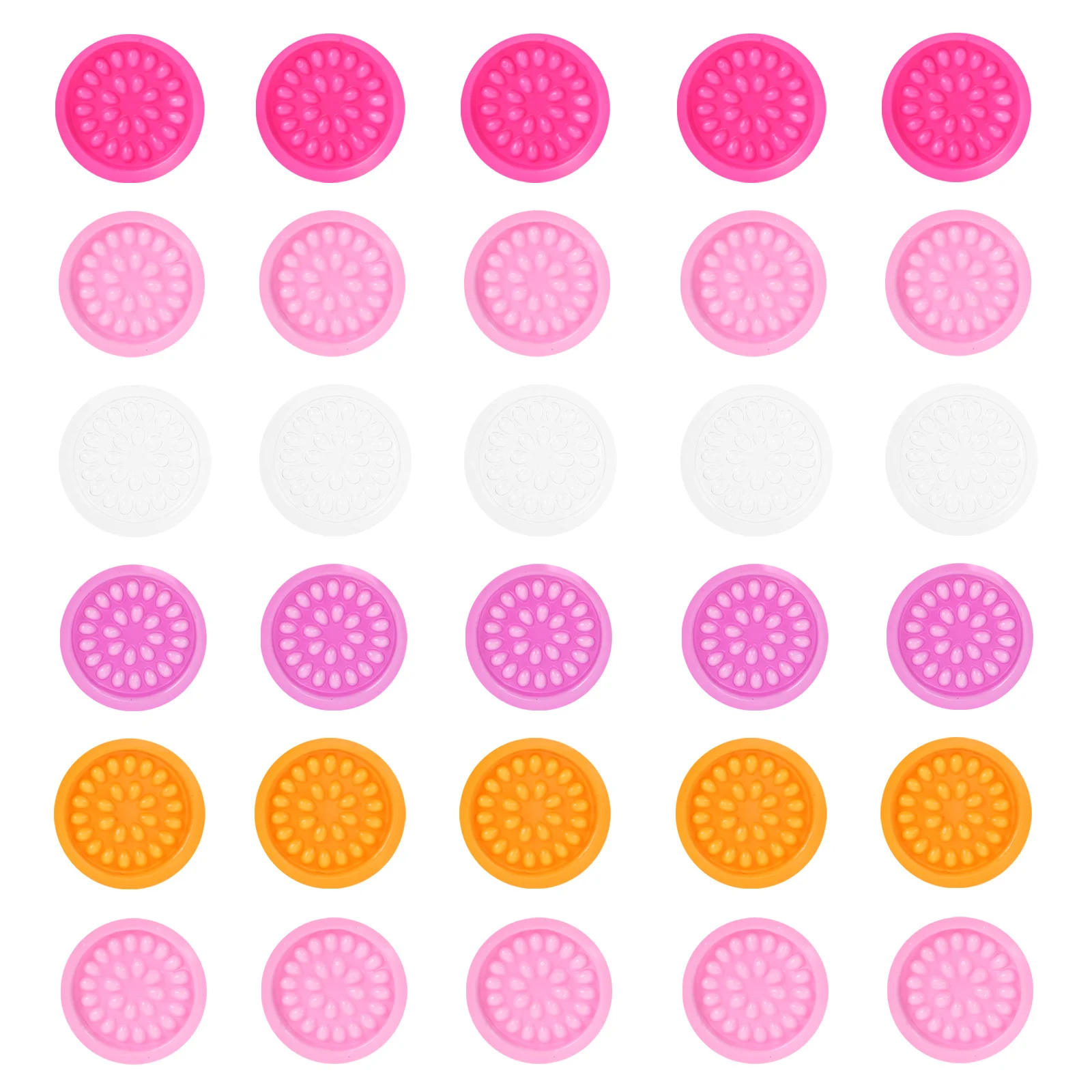 150 قطعة صواني رمش القابل للتصرف قسط البلاستيك رمش تمديد حامل الصمغ طويلة الأمد مقاومة للتعفن لوازم صالون تجميل #3