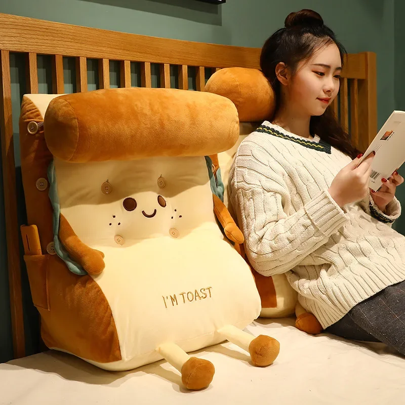 

New Summer Cartoon Headboard Cushion Sofa Pillow Back Living Room Bedroom Tatami Bay Window Soft Lumbar Support Large Backrest