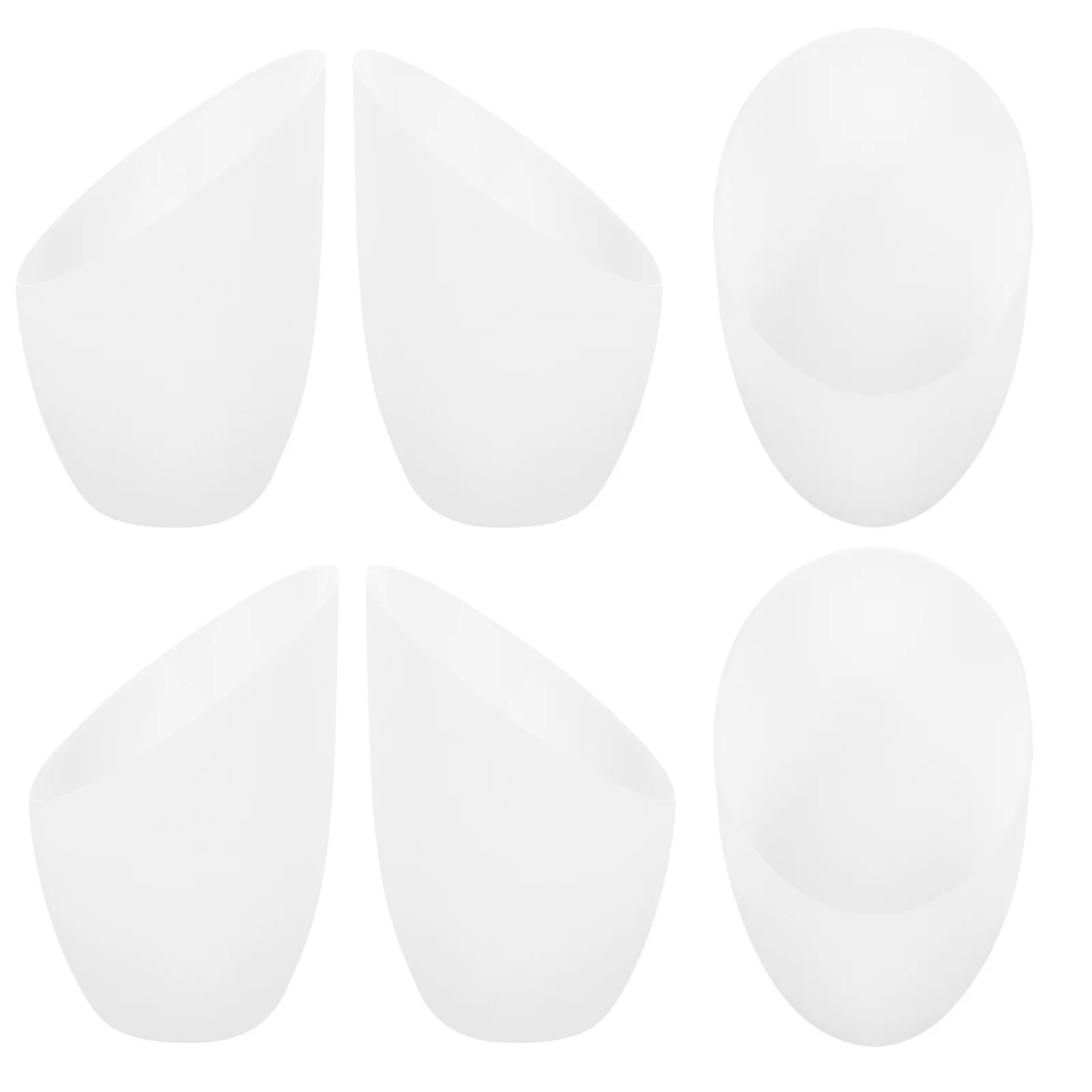 

6Pcs Horseshoe Lamp Shades Creative Inclined Head Lampshade for Table Floor Wall Lamps Replacement Glass Light Cover Home Decor