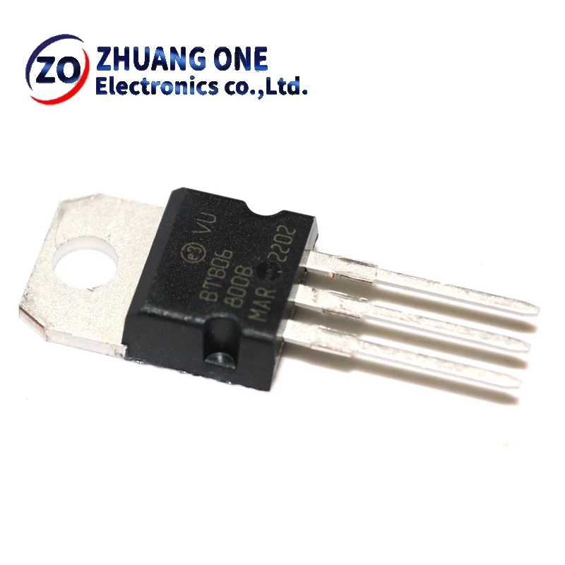 10 шт. BTB04-600C BTB04-600B BTB04-800B BTB06-600B BTB06-600C BTB06-800B BTB08-600B BTB08-600C двунаправленный SCR TO-220