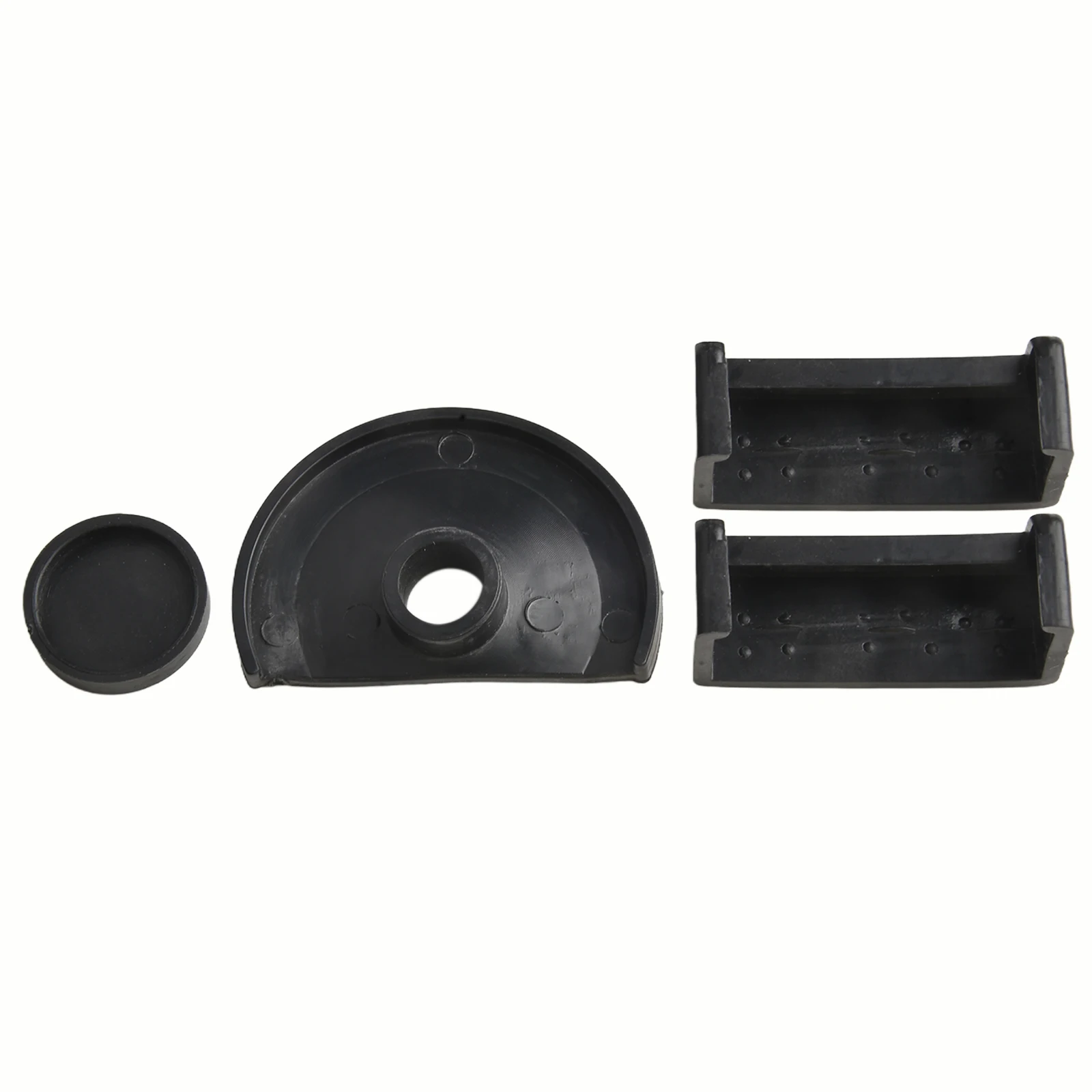 Anti-slip Rubber Pad Table Vice Pads 60mm 70mm 80mm Black For Table Vise Hand Tools Plastic Small Vise  Anti-slip