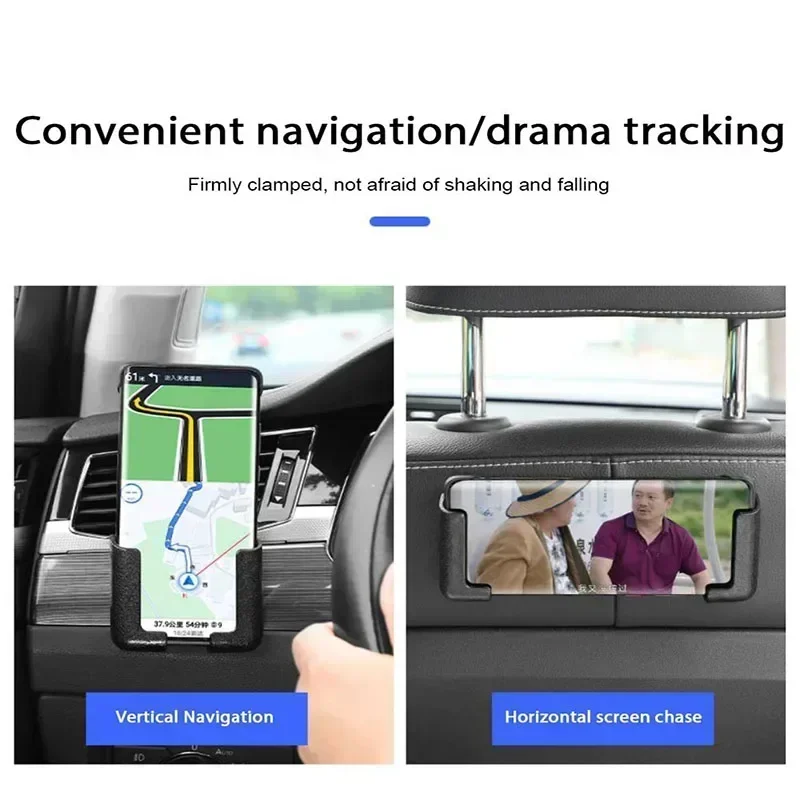 Suporte multifuncional para celular, leve, portátil, não ocupa espaço, acessórios para interior de automóveis
