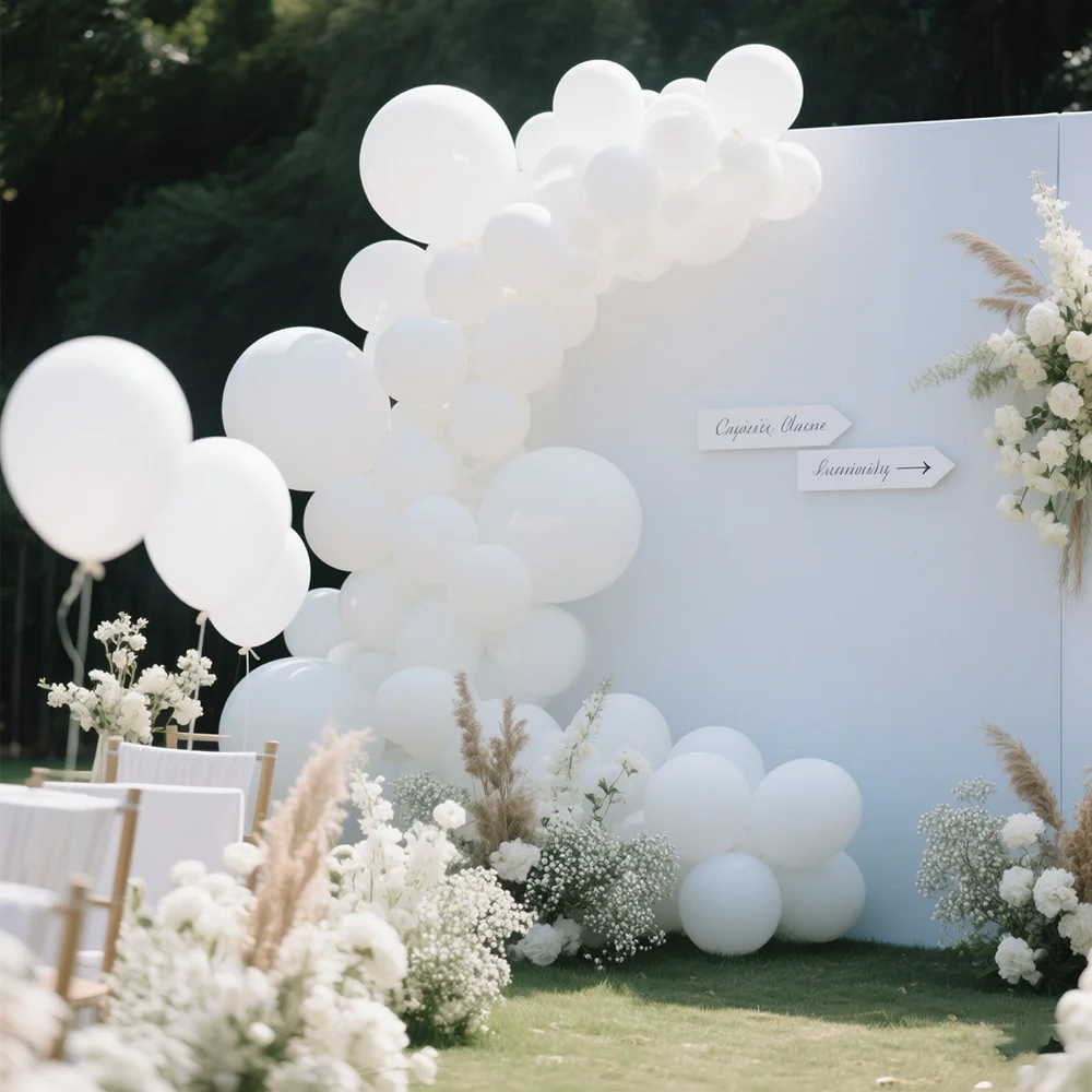 Weißer Ballonbogen, DIY, Hochzeit, alles Gute zum Geburtstag, Party, Jahrestag, Brautgeschenk, Party, Weihnachten, Ruhestand, Vorschlag, Dekoration, Balon