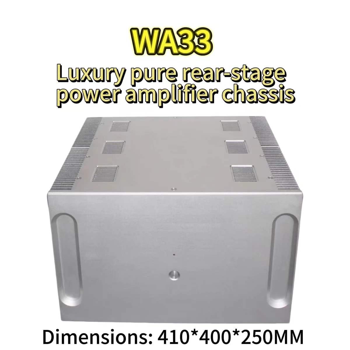 

WA33 All-aluminum luxury pure rear-stage Class A high-quality power amplifier chassis