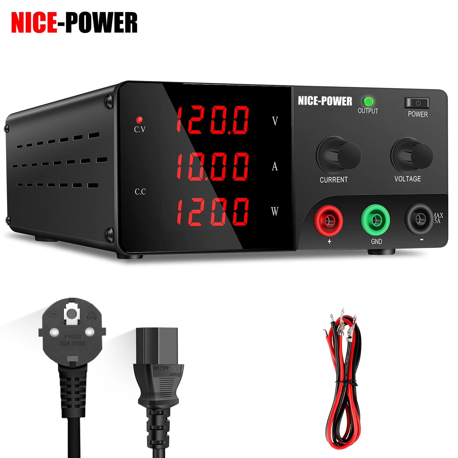 60V 20A 48V Labornetzteil DC Einstellbar 30V 20A Stromquelle 15V 60A Ausgang 600W 900W 1200W Für Batterieladung Reparatur