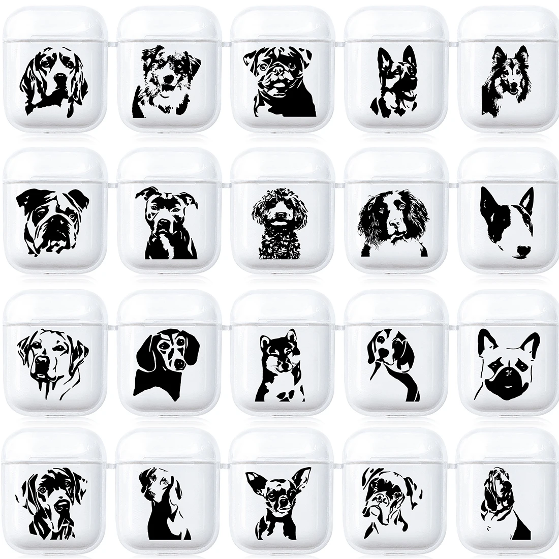 For AirPods Pro 2 3 1 Case Soft Cover for Airpods Pro 2 Pro2 2022 Case for Airpod Pro 2nd Dog Love Pet Funda Cover Air Pods