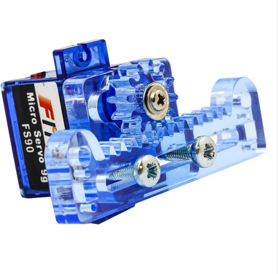 10 SZTUK Mini Serwo FS90 o Wielkości Sub-Mikro, Obciążenie 1,5 Kg, Zasięg Rotacji 180 Stopni, Mini Serwo Analogowe do Sterowania Zdalnego, Elektryczny Helikopter 450