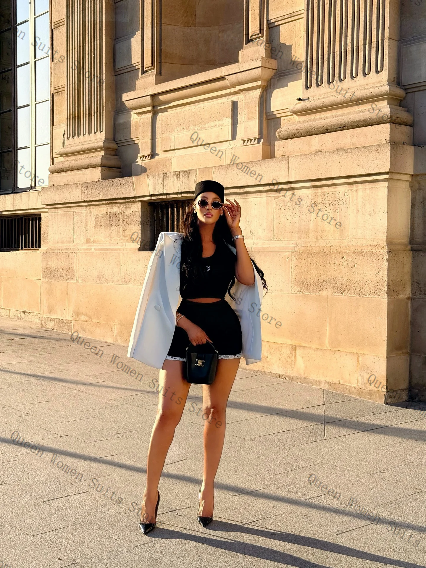 Beyaz Siyah Kadın Takım Elbise - Women Formal Wear Black And White incelemesi ve fiyatı