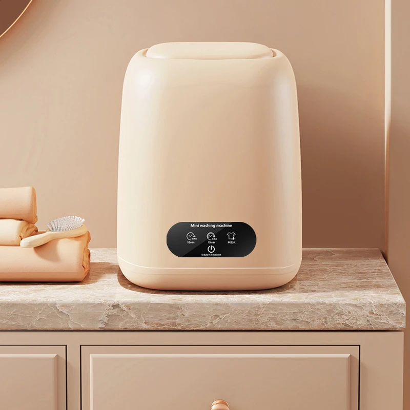 Mini Electric Washing Machine for Student Dormitory for Small Underwear and Socks Washing Machine Portable Underwear Washer