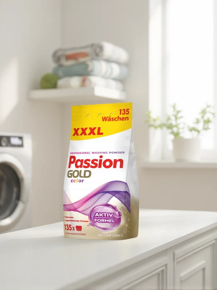 Poudre à laver couleur 8,1 kg 135 lavages, élimination efficace des taches