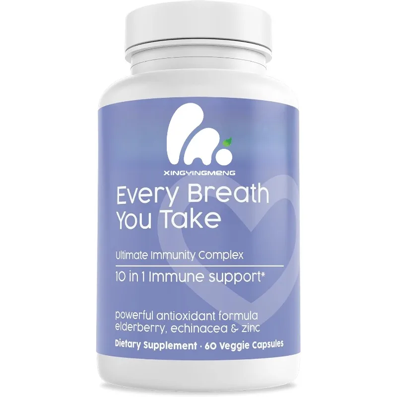 

Immune support supplement - containing elderberry, vitamin C&E, zinc, and echinacea suitable for adults