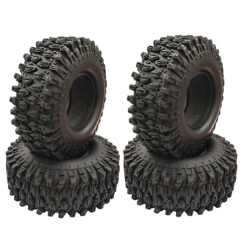 20PCS 1.9 Inch Rubber Tyre 1.9 Wheel Tires 108X40MM For 1/10 RC Crawler Traxxas TRX4 Axial SCX10 90046 AXI03007