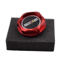Ralli art Aluminum Engine Oil Tank Cover Cap For Mitsubishi WLR6315